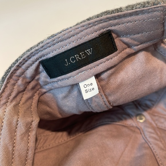 J. Crew Wool & Leather Baseball Cap - Picture 4 of 6